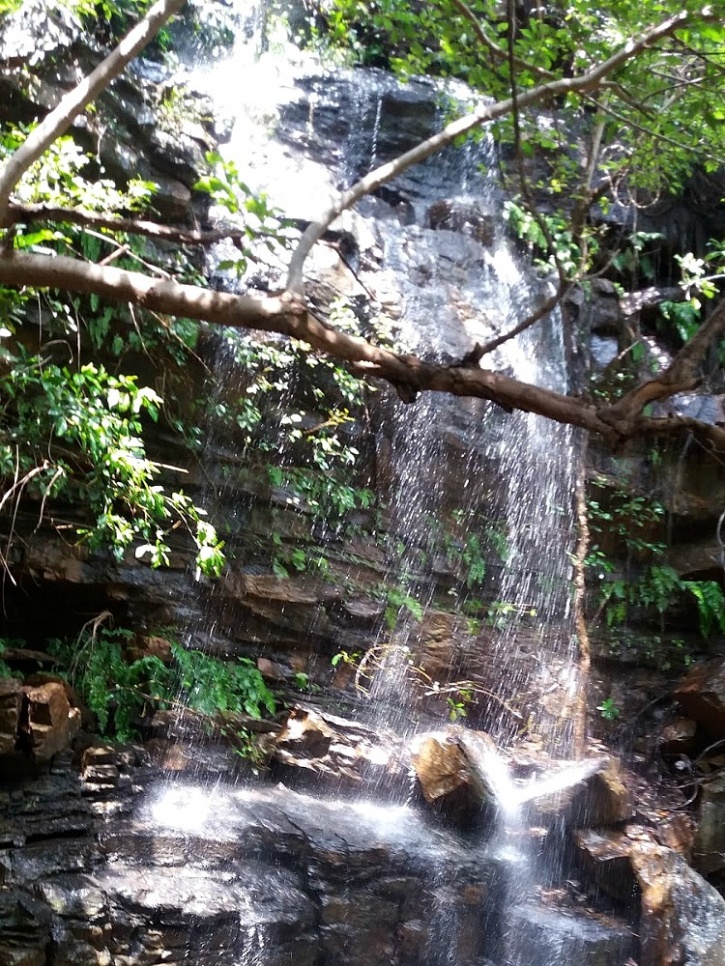 Waterfall in the Nalgonda forest